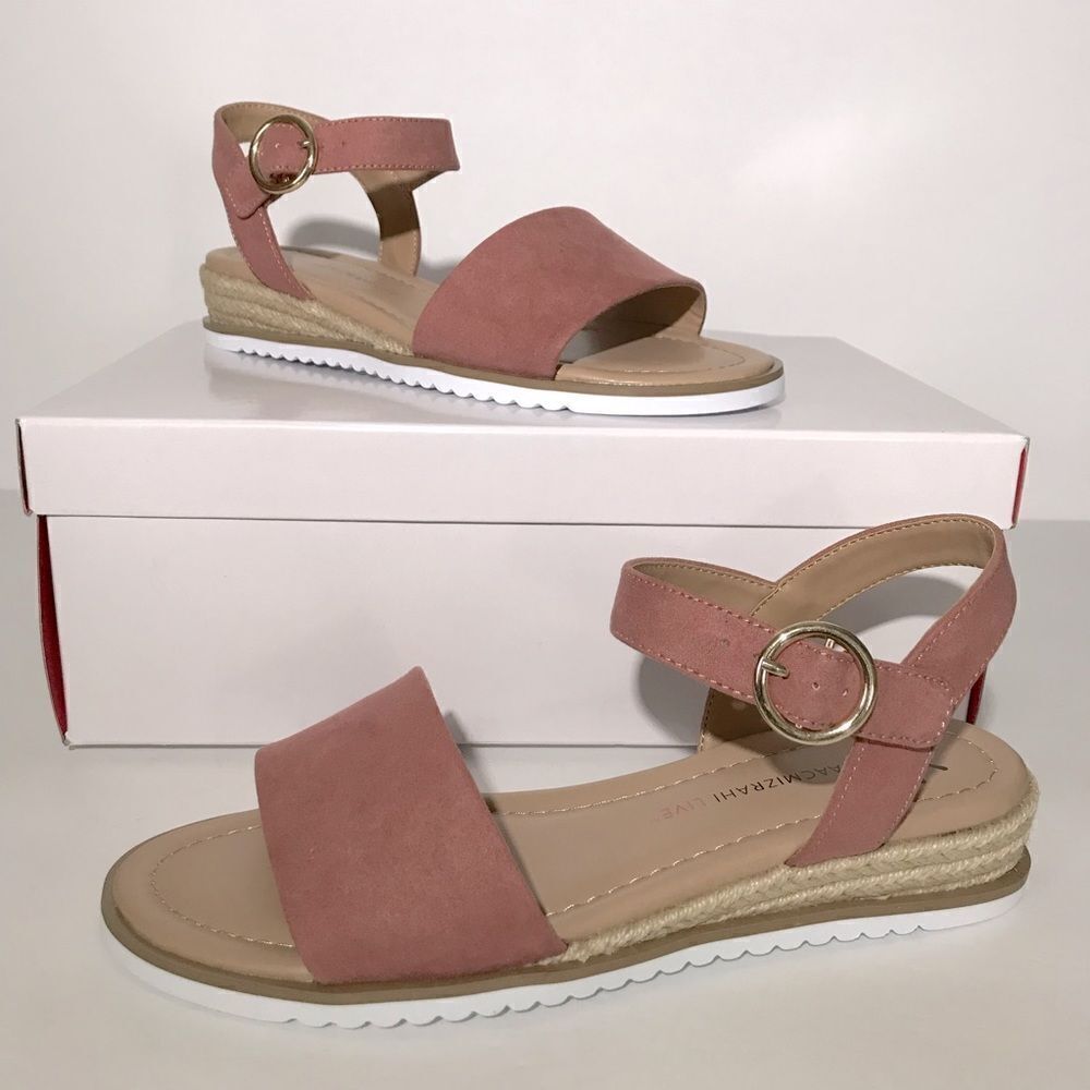 Isaac Mizrahi Live! Cassidy Wedge Sandal